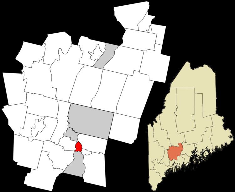 Farmingdale (CDP), Maine