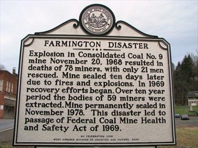Farmington Mine disaster Farmington Mine Disaster