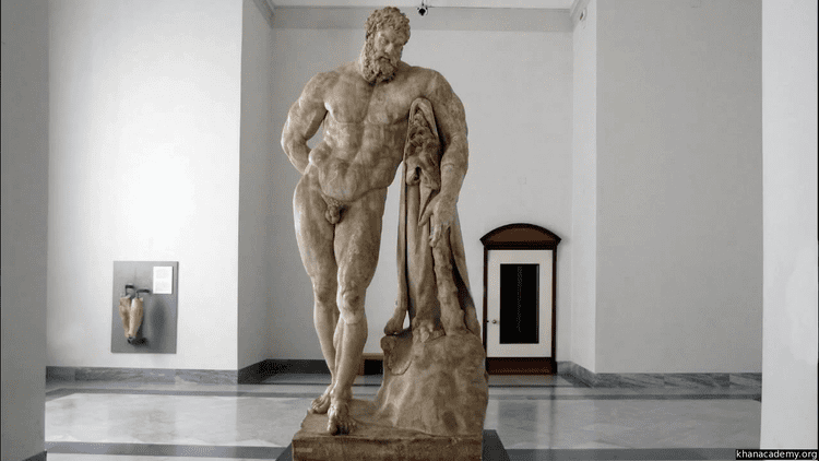 Farnese Hercules Lysippos Farnese Hercules video Khan Academy