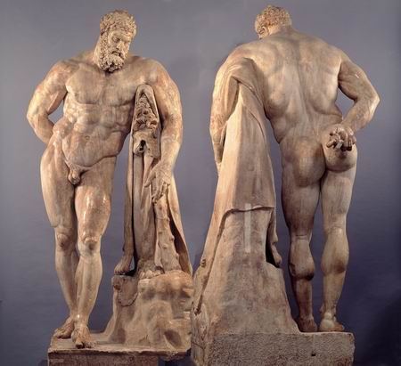 Farnese Hercules Lysippos Farnese Hercules 4th century BCE compare to Ann Flickr