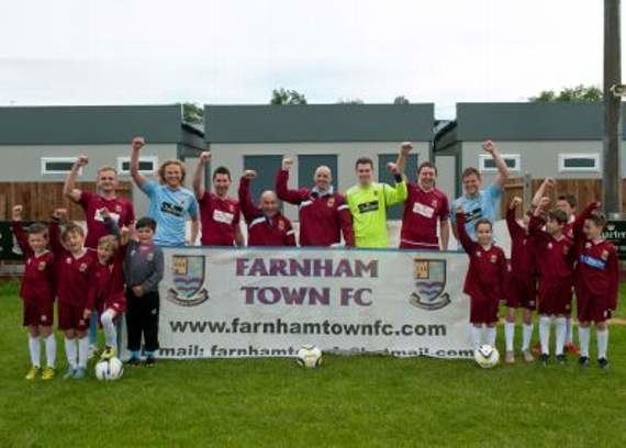Farnham Town F.C. New changing rooms for Farnham News Surrey and Hants News