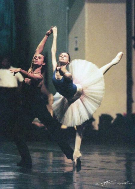 Farukh Ruzimatov Svetlana Zakharova and Farukh Ruzimatov rehearsing for Le