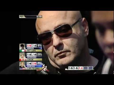 Farzad Bonyadi Poker EPT S07 London ep 03 part 22 YouTube