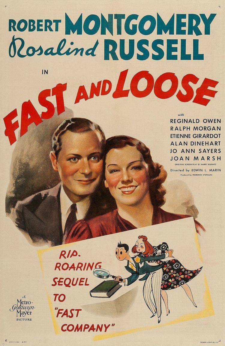 Fast and Loose (1939 film) Fast and Loose 1939 film Wikipedia