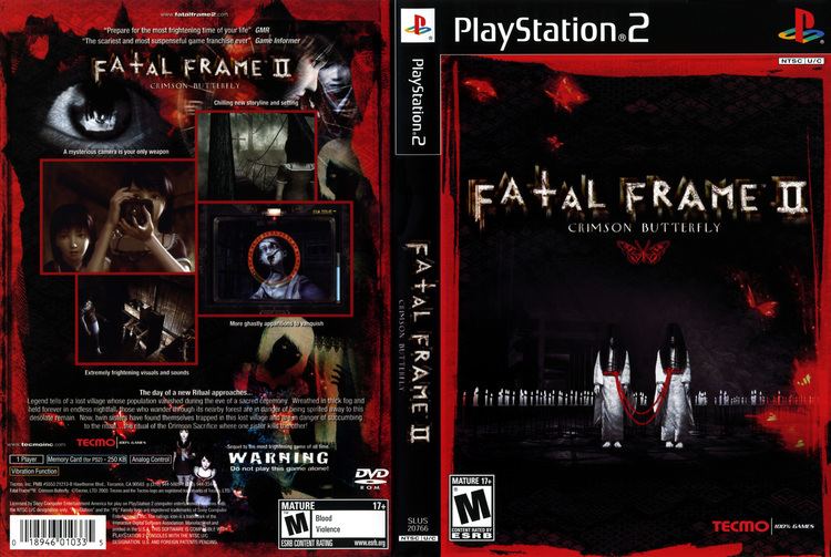 Fatal Frame II: Crimson Butterfly wwwtheisozonecomimagescoverps2249jpg