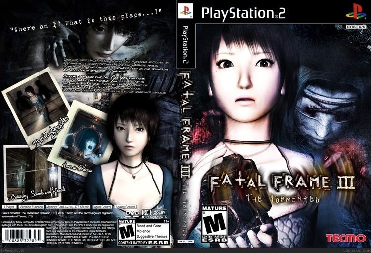 Fatal Frame III: The Tormented Fatal Frame III The Tormented PlayStation 2 Box Art Cover by Feed
