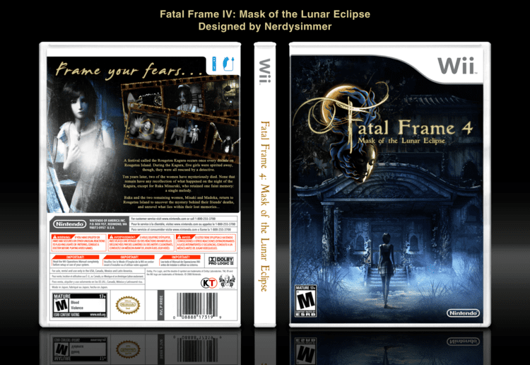 Fatal Frame: Mask of the Lunar Eclipse Fatal Frame IV Mask of the Lunar Eclipse boxart by NerdySimmer on
