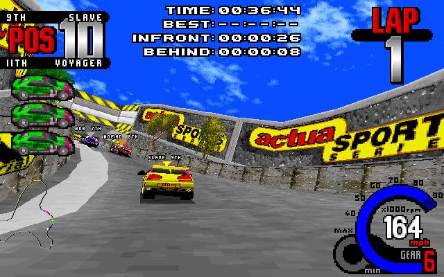 Fatal Racing Fatal Racing 1995 by Gremlin Graphics for MSDOS