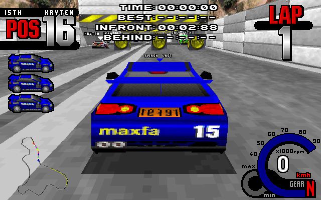 Fatal Racing Fatal Racing 1995Gremlin Interactive Game lt DOS Games Emuparadise