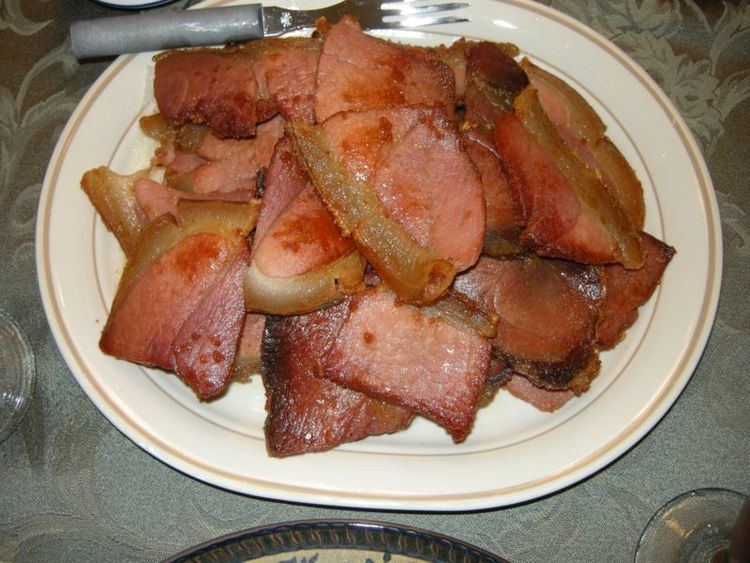 Fatback Fatback And Country Ham Southern Plate