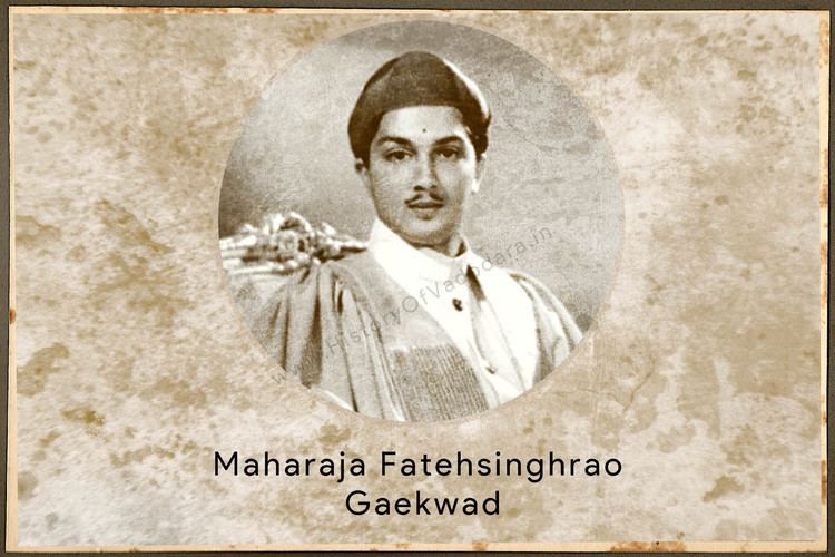 Fatehsinghrao Gaekwad Maharaja Fatehsinghrao Gaekwad History of Vadodara Baroda