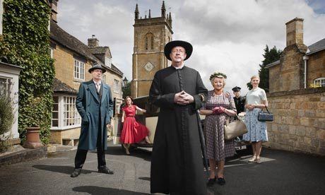 Father Brown (2013 TV series) A British TV Series Review by David Vineyard FATHER BROWN 2013 2015