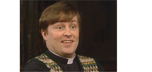 Father Dougal McGuire my lovely horse Falling Leaves