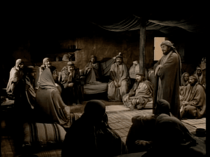 Father, Son, and Holy War movie scenes Finally Peter argues with his fellow Christians back in Jerusalem about the rightness of converting a Gentile in a scene loosely based on Acts 11 I think 