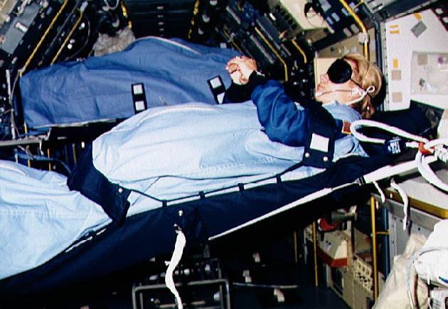 Fatigue and sleep loss during spaceflight