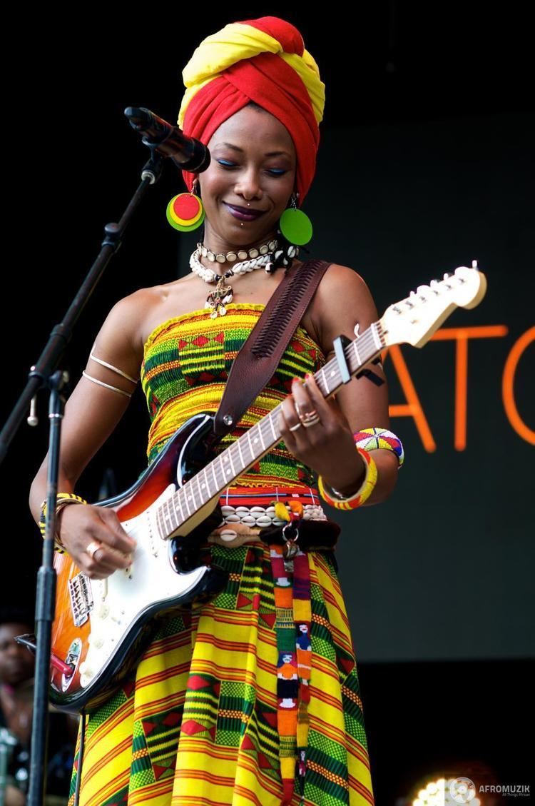 Fatoumata Diawara Article Fatoumata Diawara Live at Central Park39s