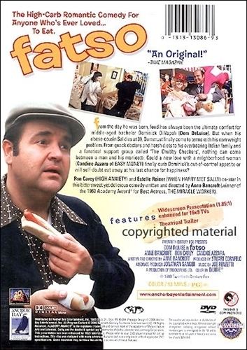 Fatso (1980 film) Fatso DVD 1980 Dom DeLuise 699 BUY NOW RareDVDsBiz
