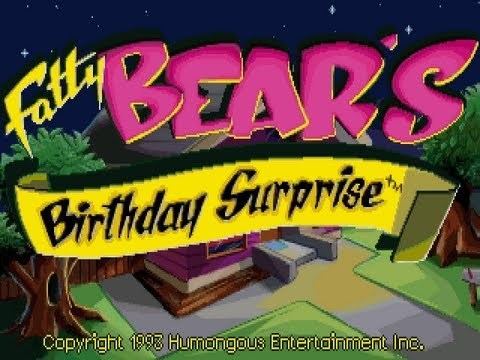 Fatty Bear's Birthday Surprise Fatty Bear39s Birthday Surprise Windows Walkthrough YouTube