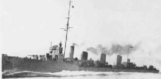Faulknor-class flotilla leader