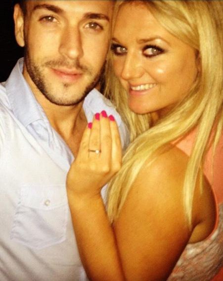 Faye McKeever Shayne Ward takes to Twitter to announce he39s engaged to