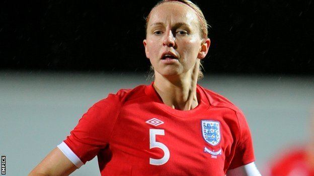 Faye White BBC Sport Pregnant England captain Faye White quits