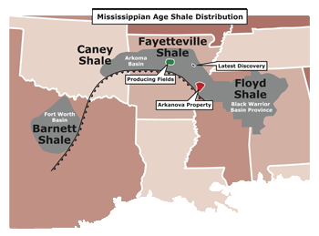 Fayetteville Shale Fayetteville Shale Maps