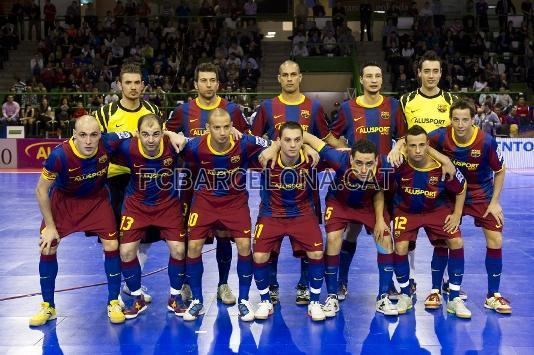 FC Barcelona Futsal Photo of the day Barcelona now is the champion on futsal More