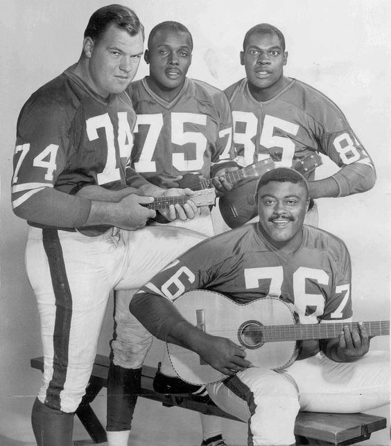 Fearsome Foursome (American football) 196039s Los Angeles Rams Fearsome Foursome of Merlin Olsen David