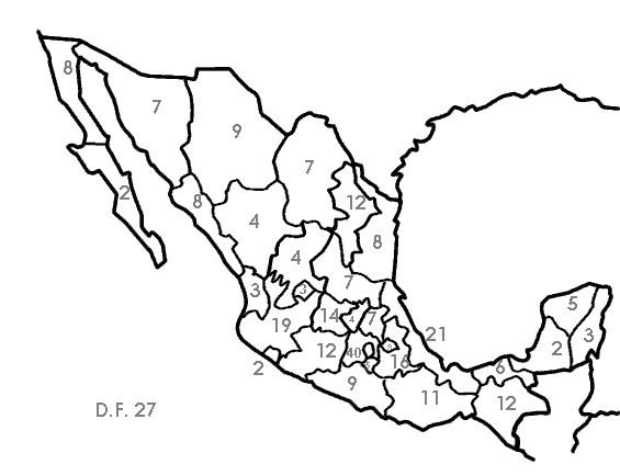 Federal electoral districts of Mexico