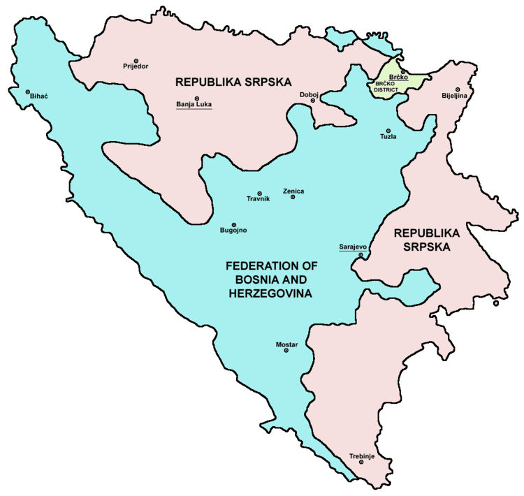 Federation of Bosnia and Herzegovina in the past, History of Federation of Bosnia and Herzegovina
