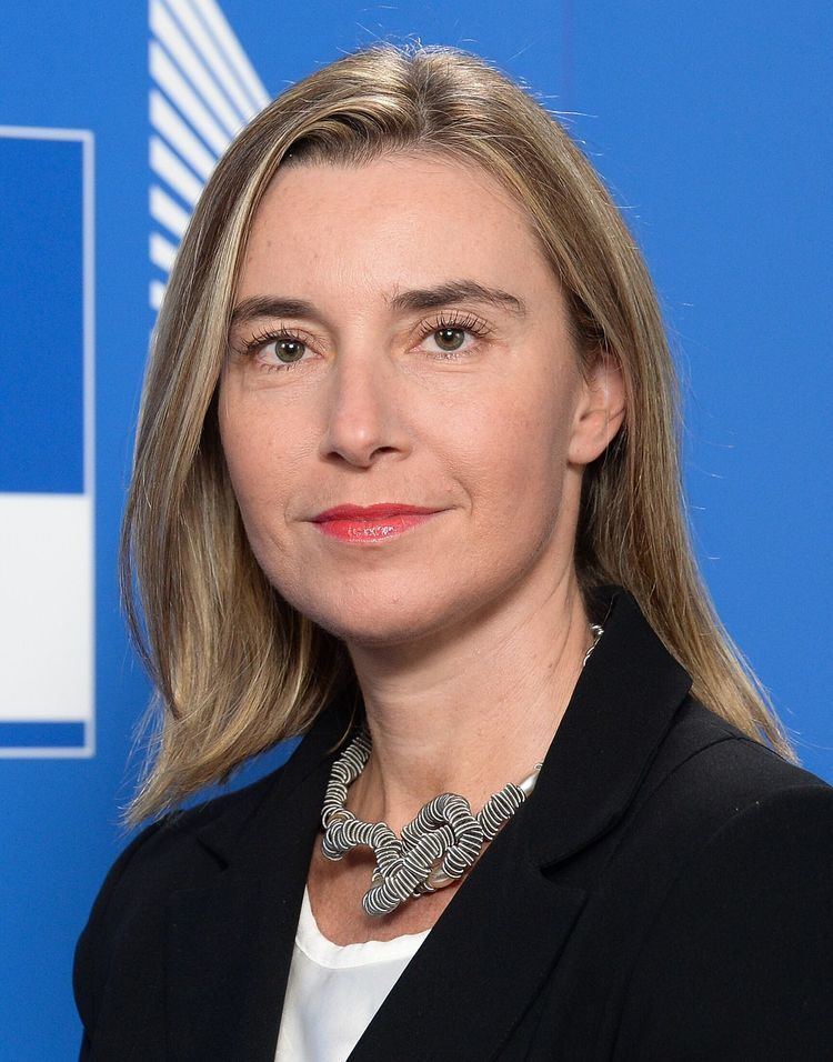 Federica Mogherini High Representative of the Union for Foreign Affairs and Security