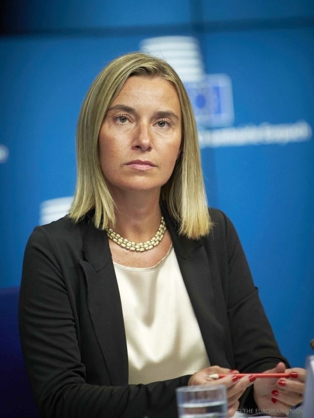 Federica Mogherini Photos of Ms Federica Mogherini Italian Minister for Foreign
