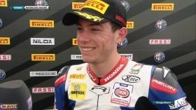 Federico Caricasulo WorldSBK lt 2015 STK600 Race2 Interview Federico Caricasulo