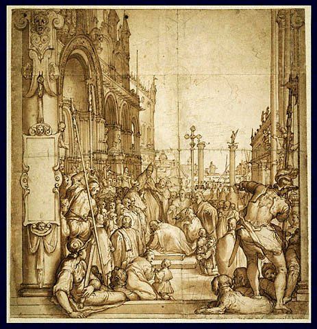 Federico Zuccari Zuccari Federico 1540c1609 1585c The Submission of