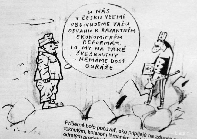 Fedor Vico Uznvan karikaturista Fedor Vico je u sedemdesiatnik