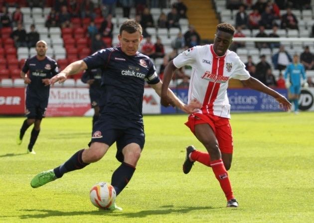 Fejiri Okenabirhie Farnborough snap up Fejiri Okenabirhie on loan Stevenage