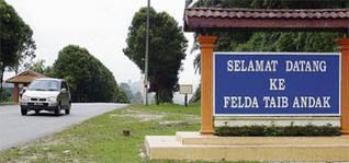 Sultan Johor Permaisuri Singgah Felda Taib Andak