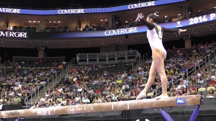 Felicia Hano Felicia Hano Balance Beam 2014 PampG Championships Sr