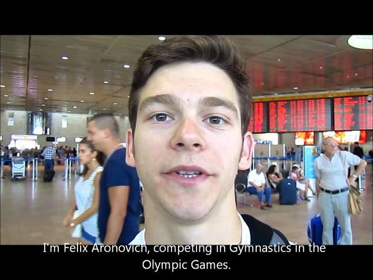 Felix Aronovich Olympic gymnast Felix Aronovich tells the world that