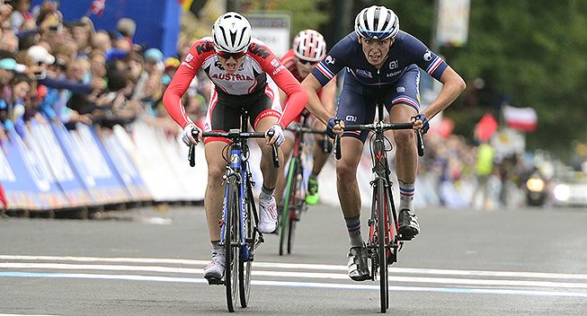 Felix Gall CyclingQuotescom Gall makes it Austrian gold in junior men39s road race