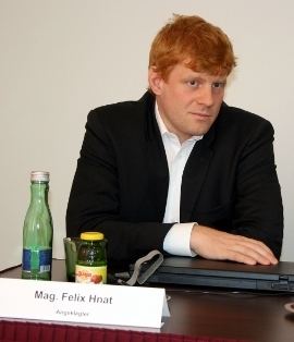 Felix Hnat Pressekonferenz zum Beginn des Tierschutzprozesses