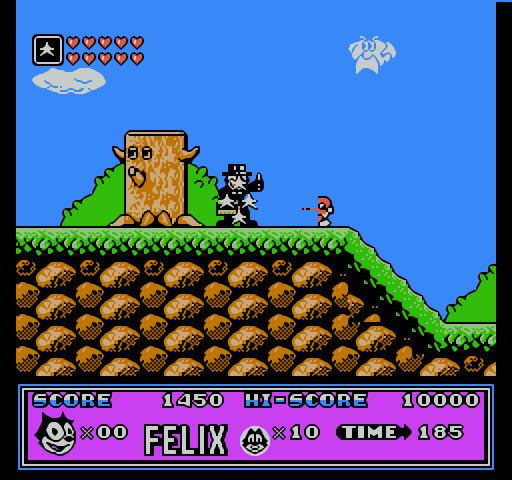 Nintendinho 8-bits Clássicos - FELIX THE CAT 😯👇😎😁🎮 Felix the Cat é um  jogo lançado em 1992 para o Nintendo 8-bits pela Hudson Soft. É baseado no  personagem de desenho animado O