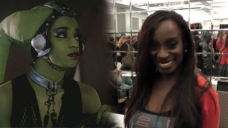 Femi Taylor FEMI TAYLOR Star Wars Actress at Super Megafest 2013