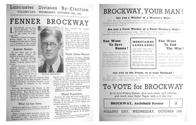 Fenner Brockway, Baron Brockway Documenting Dissent Fenner Brockway