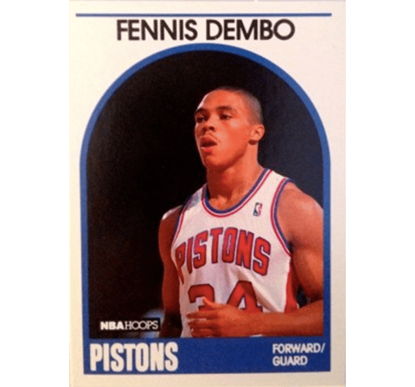 Fennis Dembo Terribly Awesome Basketball Card Fennis Dembo Sports Comedy