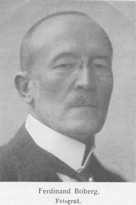 Ferdinand Boberg G Ferdinand Boberg Svenskt Biografiskt Lexikon