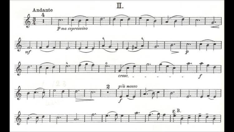Ferdinand Küchler Kchler Ferdinand opus 11 for violin piano YouTube