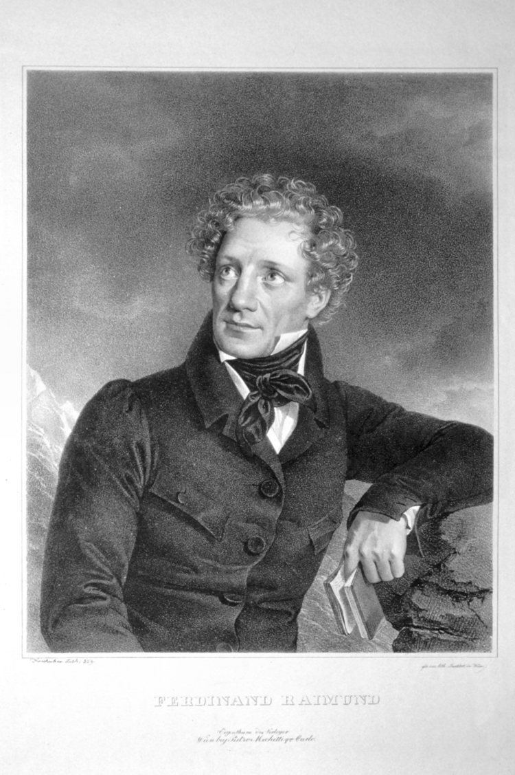 Ferdinand Raimund FileFerdinand Raimund Litho 1829jpg Wikimedia Commons
