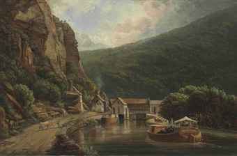 Ferdinand Richardt Ferdinand Richardt 18191895 Harpers Ferry oil