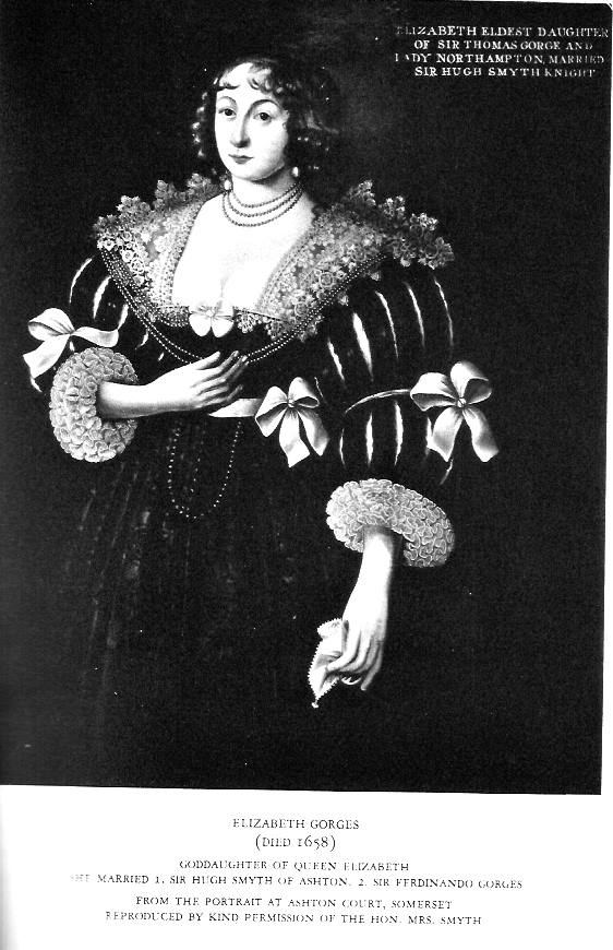 Ferdinando Gorges Elizabeth Gorges Lady Smyth c1578 1658 Genealogy